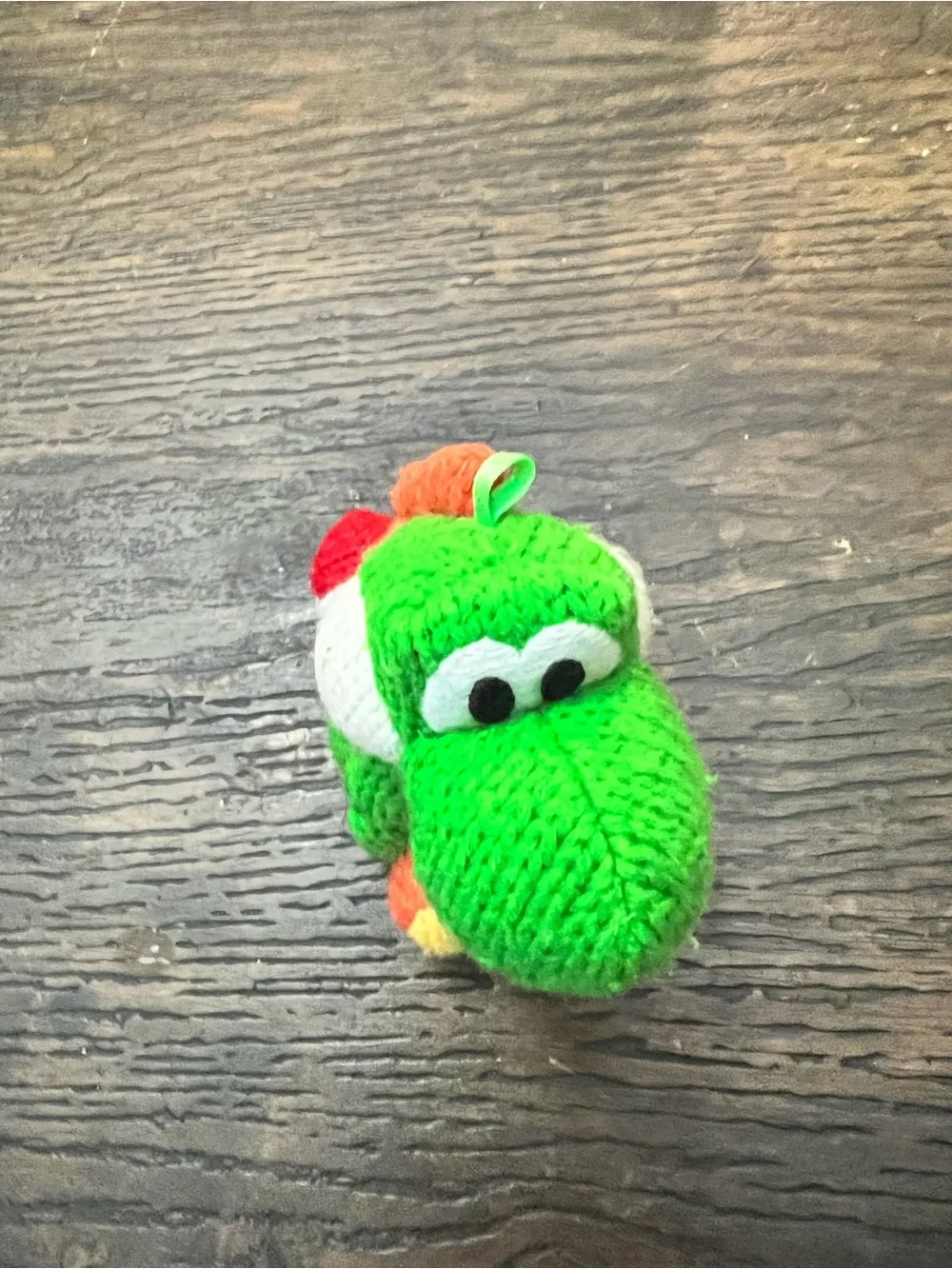 Nintendo Green Yarn Yoshi Amiibo Plush Figure